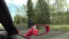 [50p]Uncut Ferrari 458 Italia vs Suzuki Hayabusa Turbo 298 WHP: car vs bike