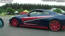 Nissan GT-R (facelift) ECU and exhaust vs AG BMW M5 E34 1000+ HP Turbo