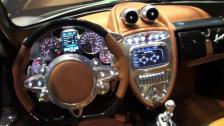 Pagani Huayra vs Koenigsegg Agera R instrumentcluster