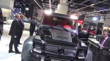 Brabus B63S 700 6x6 overview walkaround Frankfurt 2013 IAA