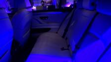 BMW M5 F10 backseat
