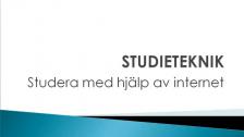 Studera med hjälp av internet - tigrinja