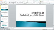 Tips inför ett prov - läsförståelse (persiska)