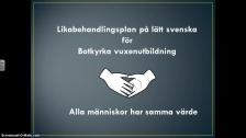 Likabehandlingsplan (spanska)