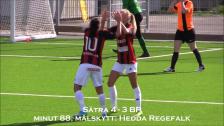 Målen i matchen mellan Sätra SK och BP Dam