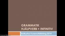Hjälpverb och huvudverb
