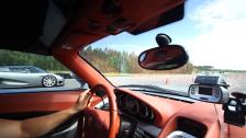 Gissa vad som hände när legendariska Porsche Carrera GT mötte svenska Koenigsegg?