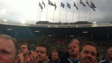 Fyrverkeriet efter matchen