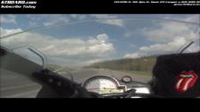 AMS Alpha 12+ Nissan GTR (racefuel) vs BMW S1000 RR, made by GTR-STORE.EU