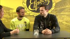 Inför premiären: Robert Gojani och Kevin Stuhr Ellegaard